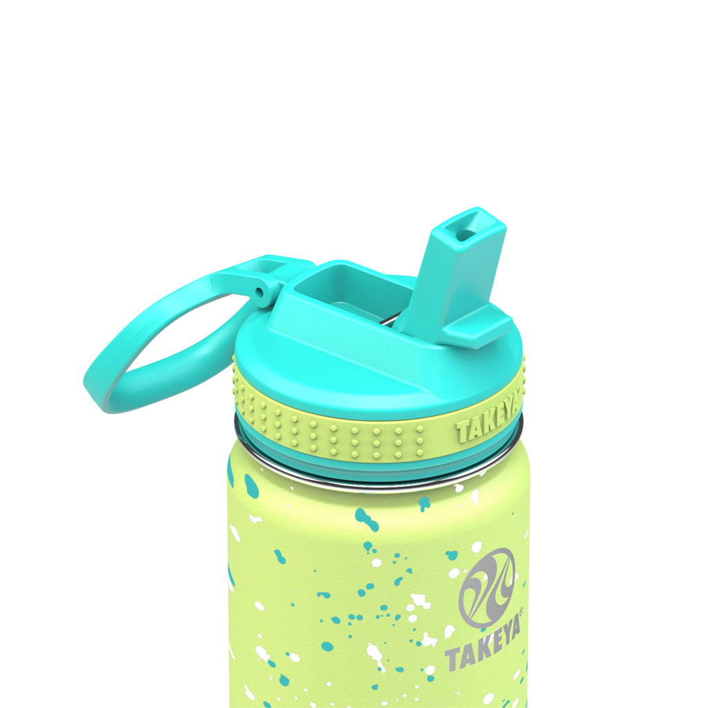 Actives Water Bottle With Straw Lid