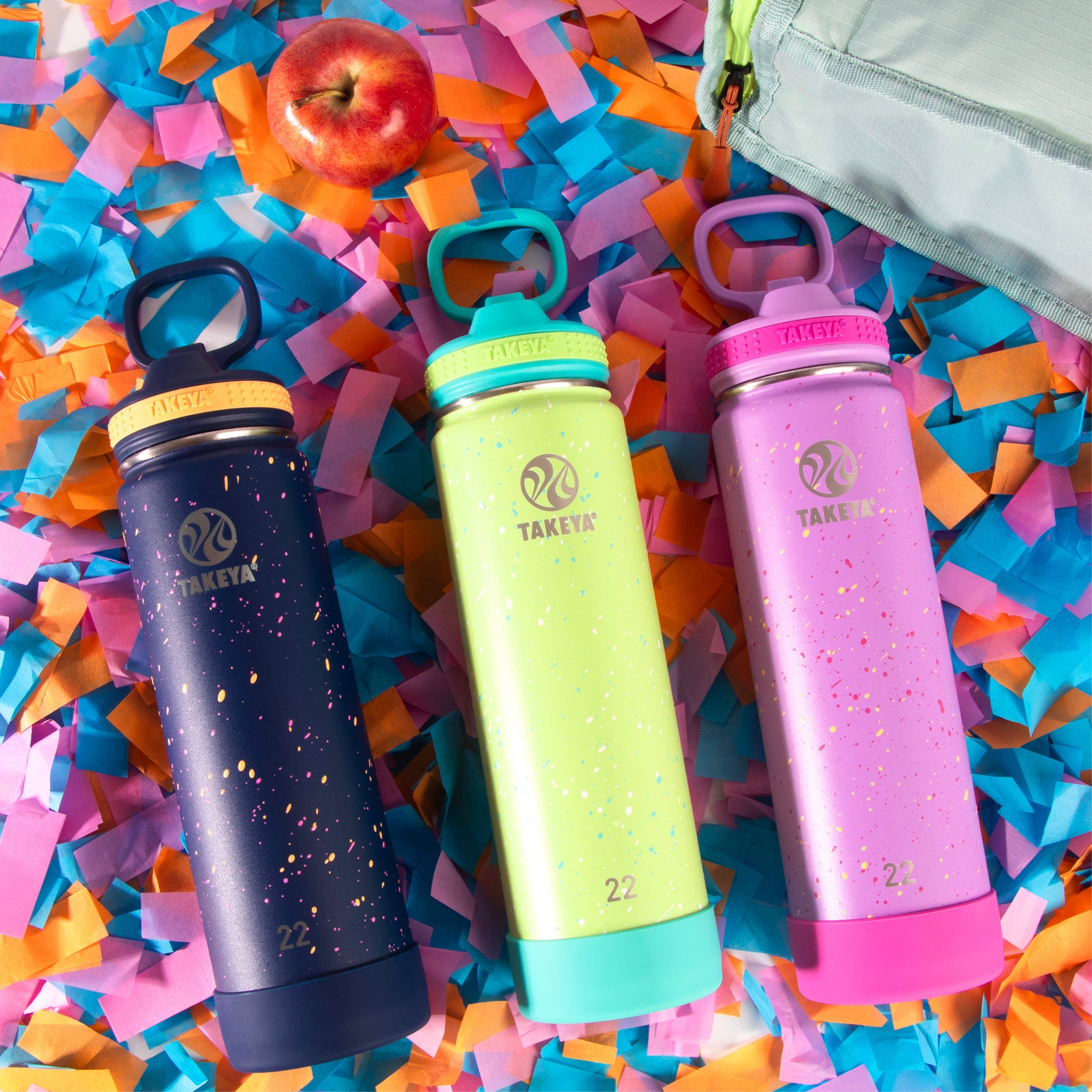 Actives Water Bottle With Straw Lid