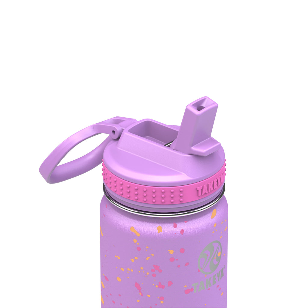 Actives Water Bottle With Straw Lid
