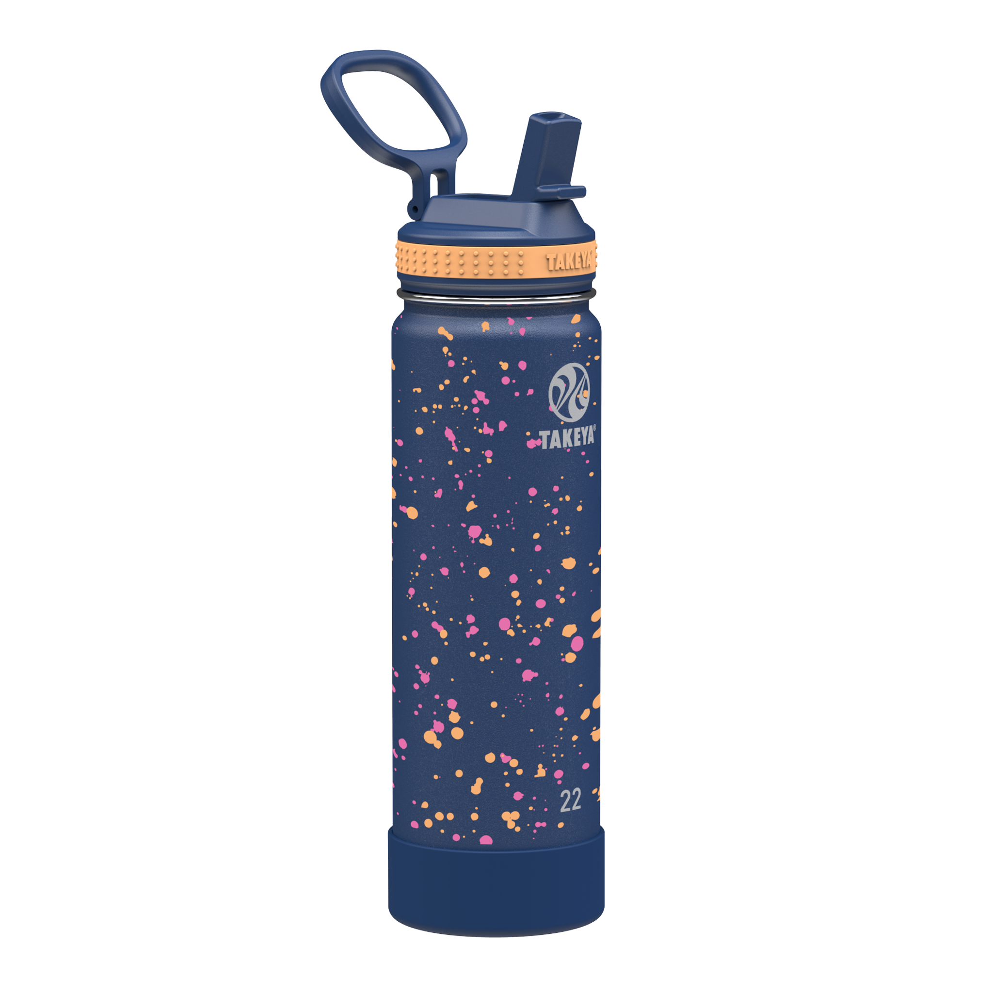 Actives Water Bottle With Straw Lid