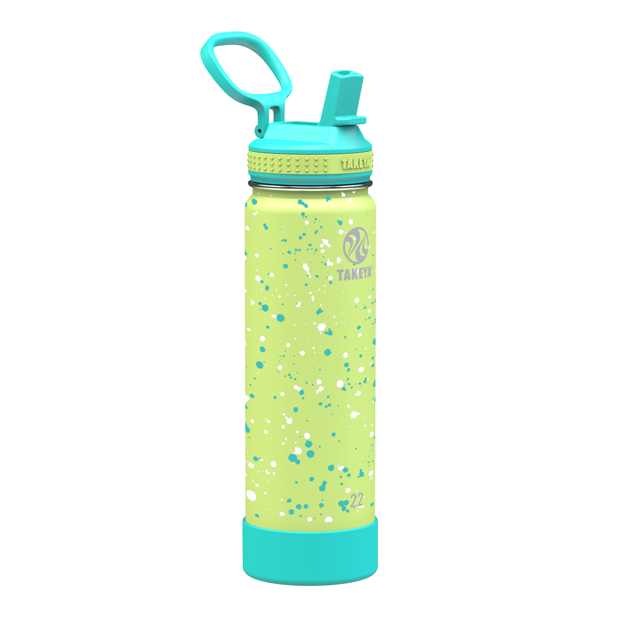 Actives Water Bottle With Straw Lid