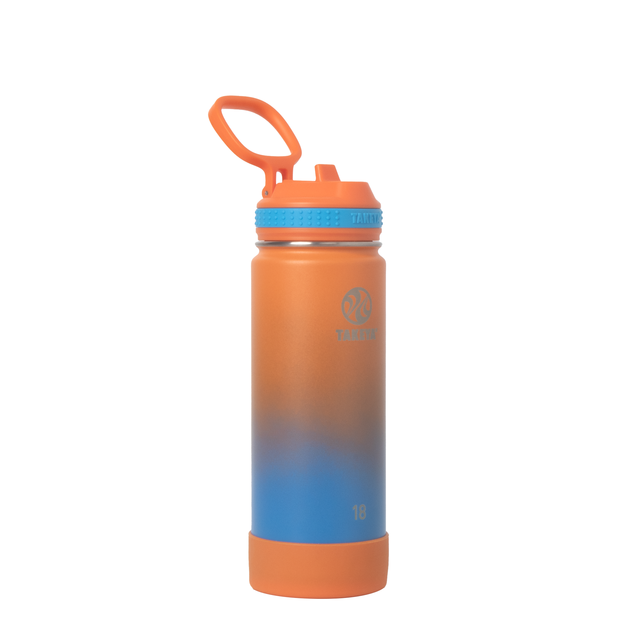 Actives Water Bottle With Straw Lid