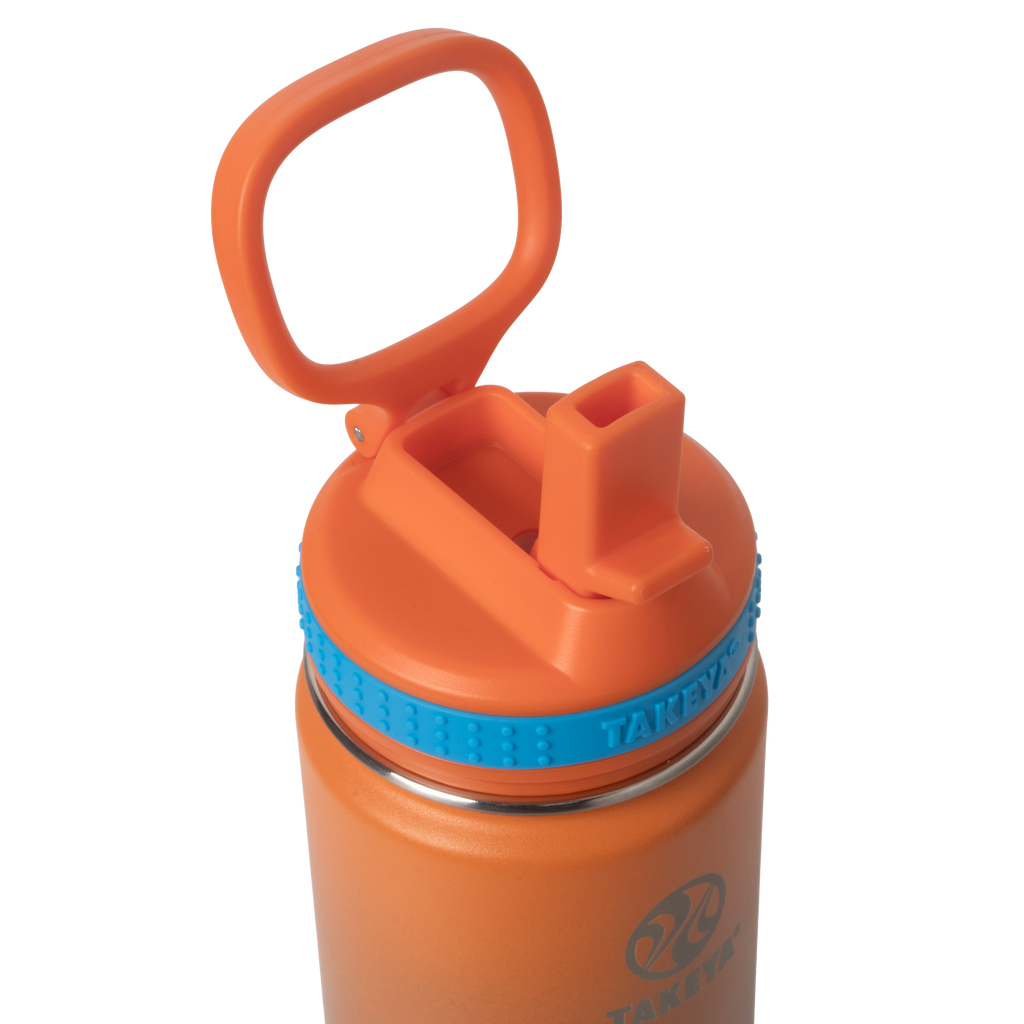 Actives Water Bottle With Straw Lid