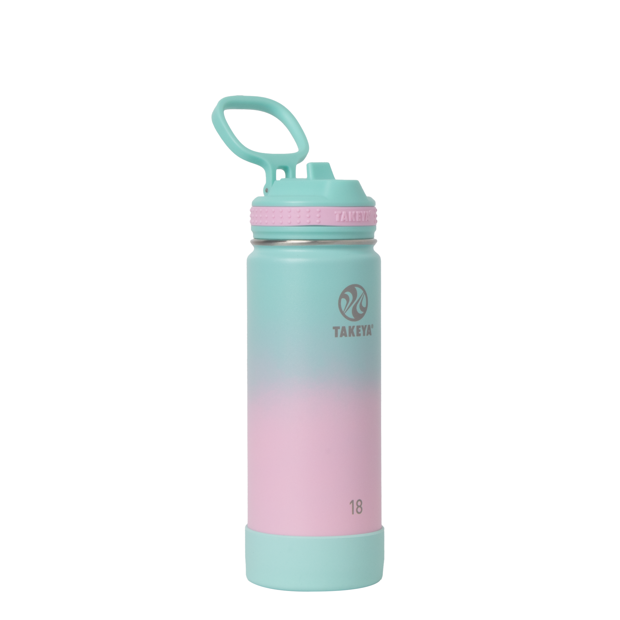 Actives Water Bottle With Straw Lid
