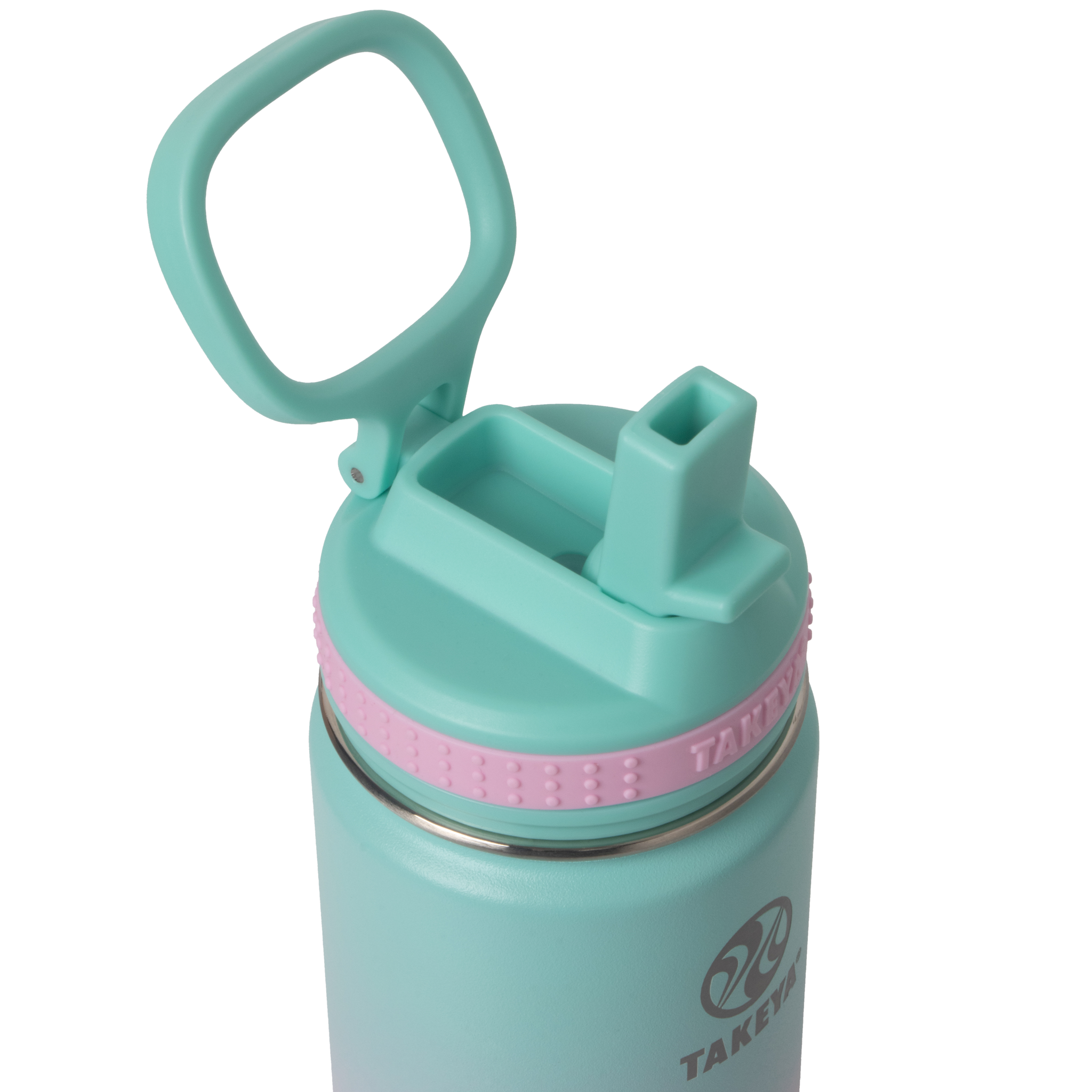 Actives Water Bottle With Straw Lid