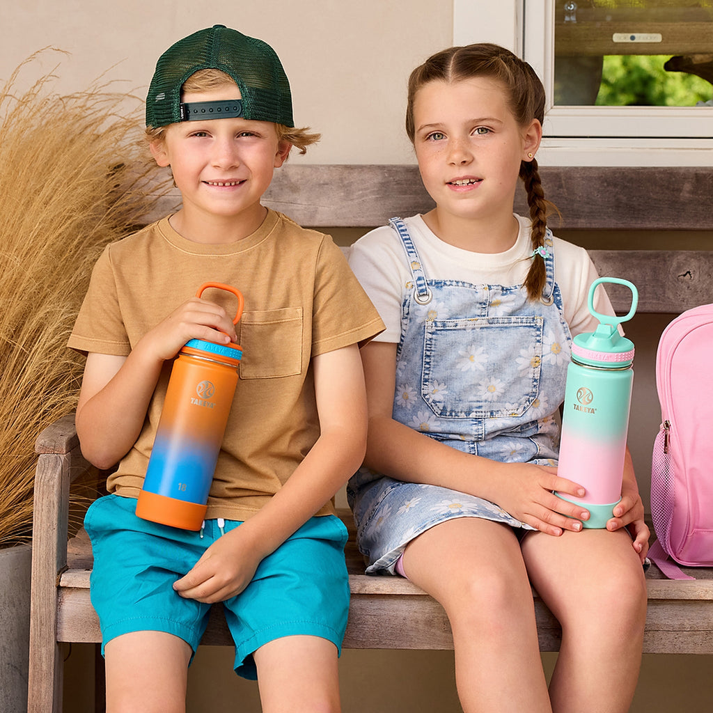 Actives Water Bottle With Straw Lid