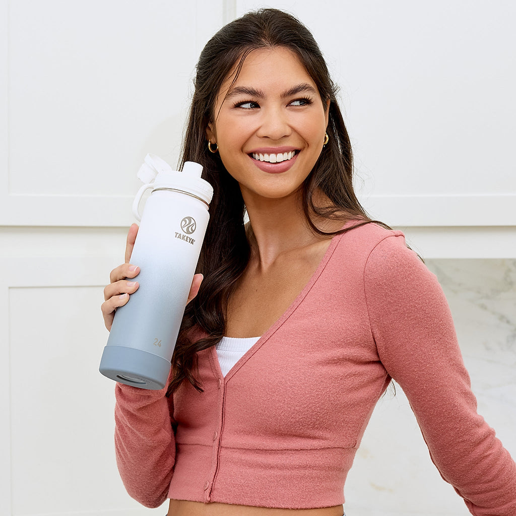 Actives Water Bottle With Spout Lid