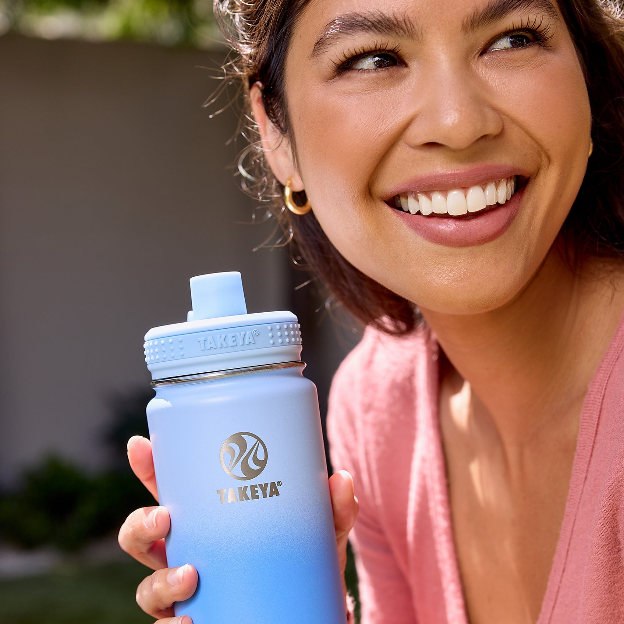 Actives Water Bottle With Spout Lid